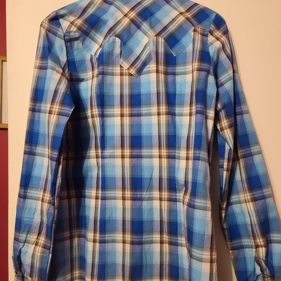 Roper button up plaid - Picture 3 of 4